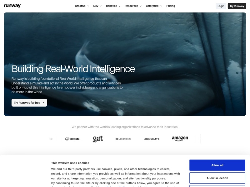Runway | Building Real-World Intelligence