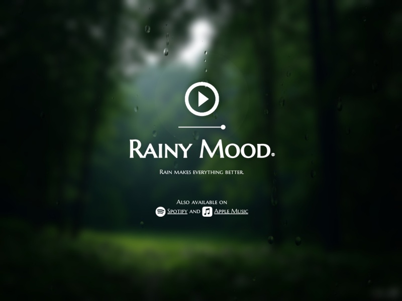 Rainy Mood • #1 Rain Sounds • Sleep & Study