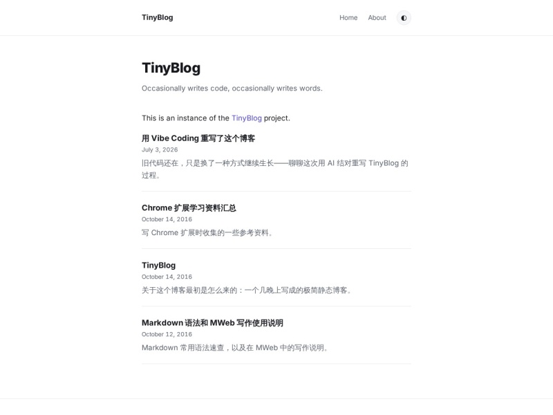 TinyBlog